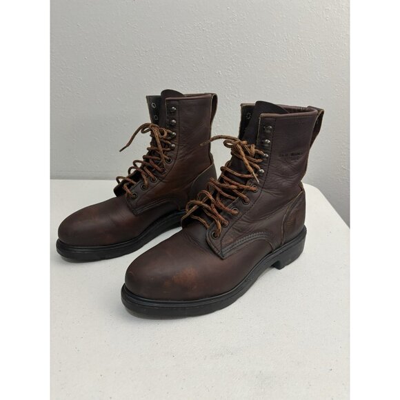 Red Wing Shoes Other - Red Wing Steel Toe Boots Style 4451 Toe Logger Made In USA Men 7.5